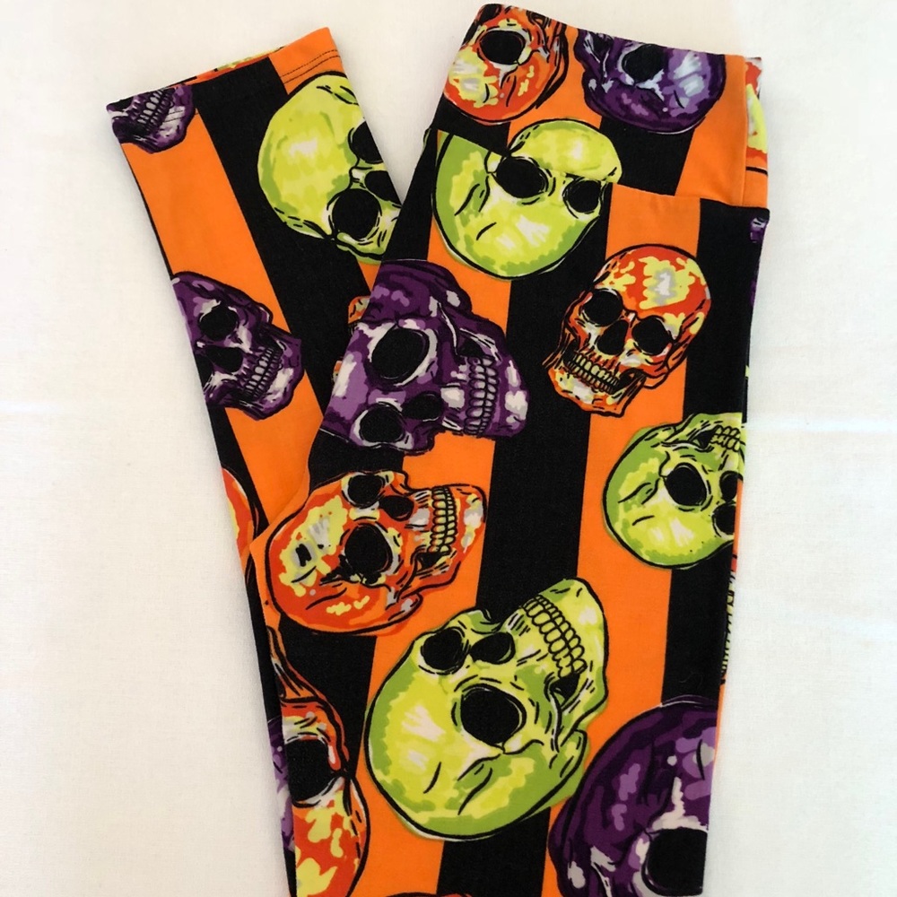 Halloween OS Leggings NEW